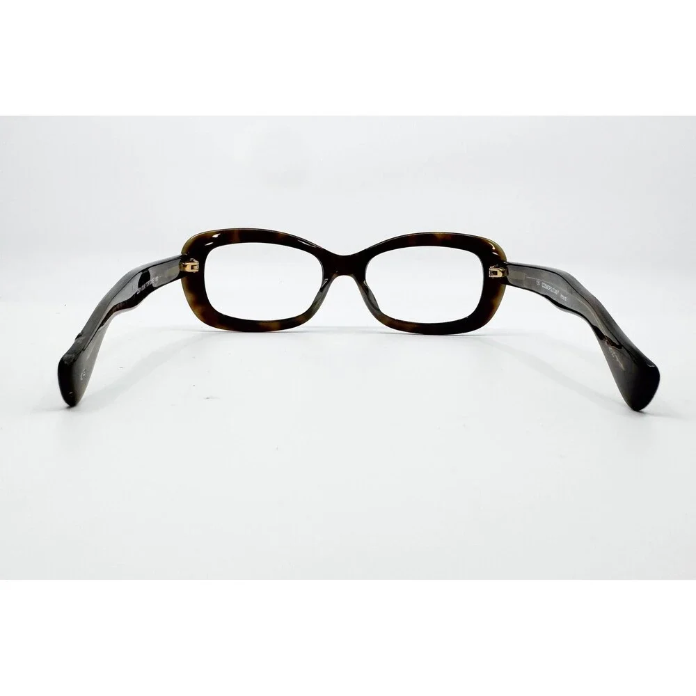 Cosmopolitan Eyeglasses Womens Olive Tortoise CS01 Oval Frames 130